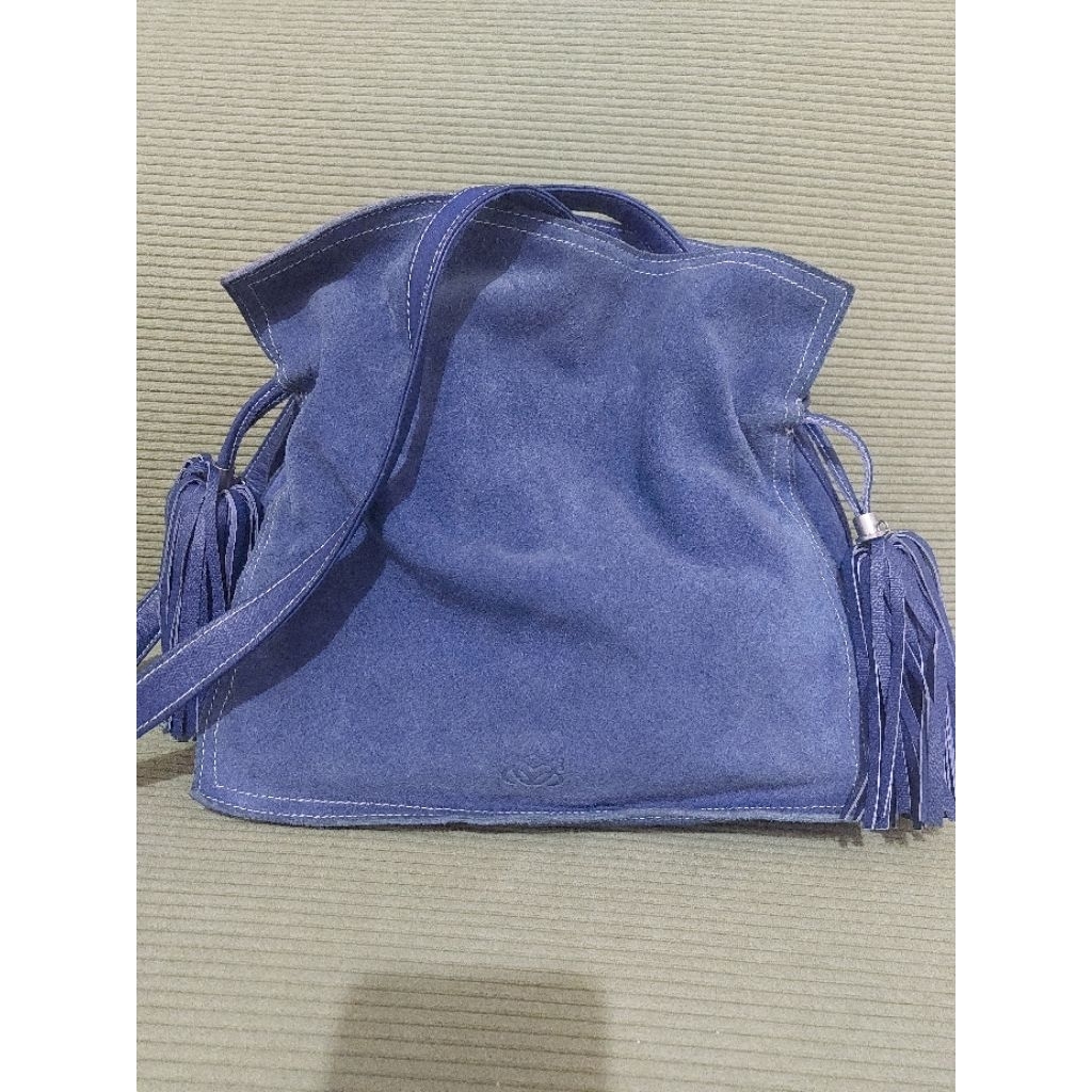 Preloved Loewe suede