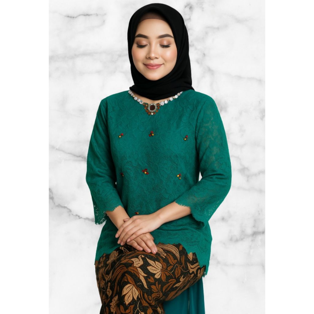 Preloved baju kondangan brokat