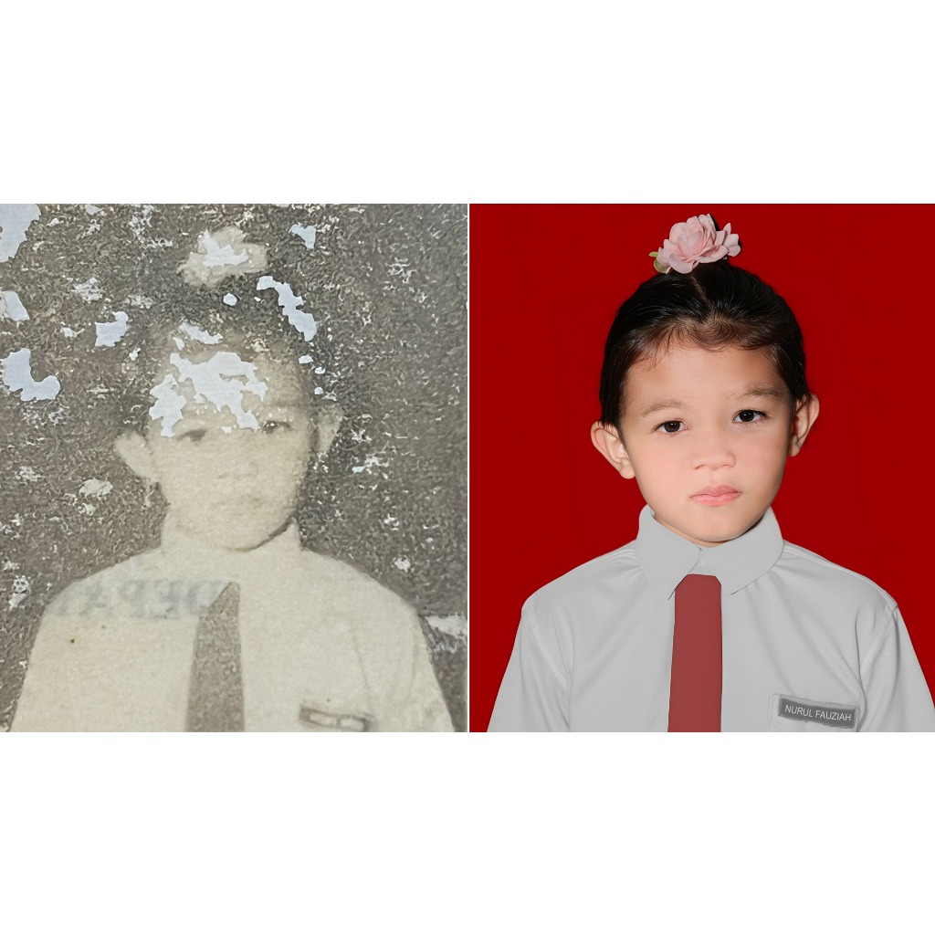 JASA EDIT FOTO HITAM PUTIH MENJADI BERWARNA/RESTORASI FOTO RUSAK/EDIT FOTO/PROFESIONAL EDITING/MEMPE