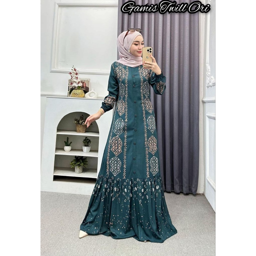 Gamis Twill Ori Gamis Rempel Gamis Twill Jumbo Gamis Batik Gamis Jumbo Gamis Twill Pekalongan