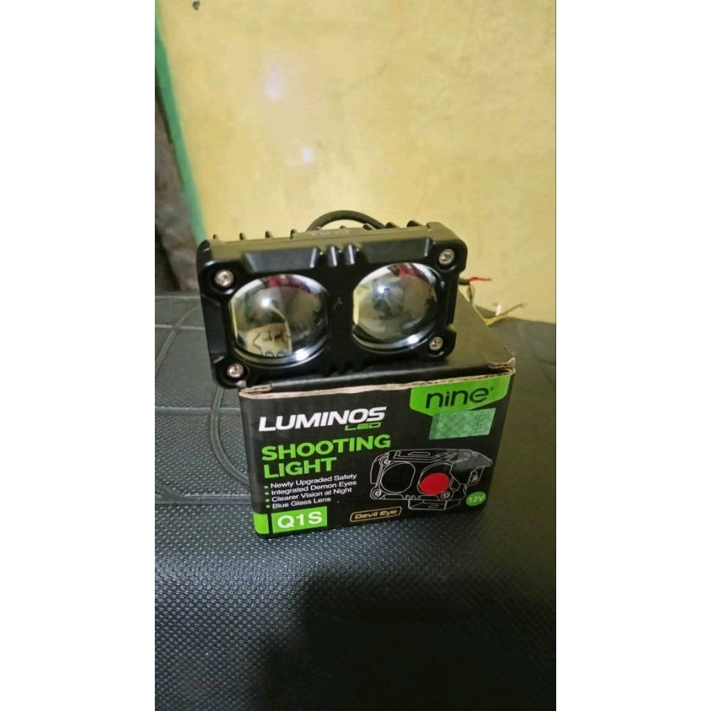 lampu tembak 2 mata Q1s luminos