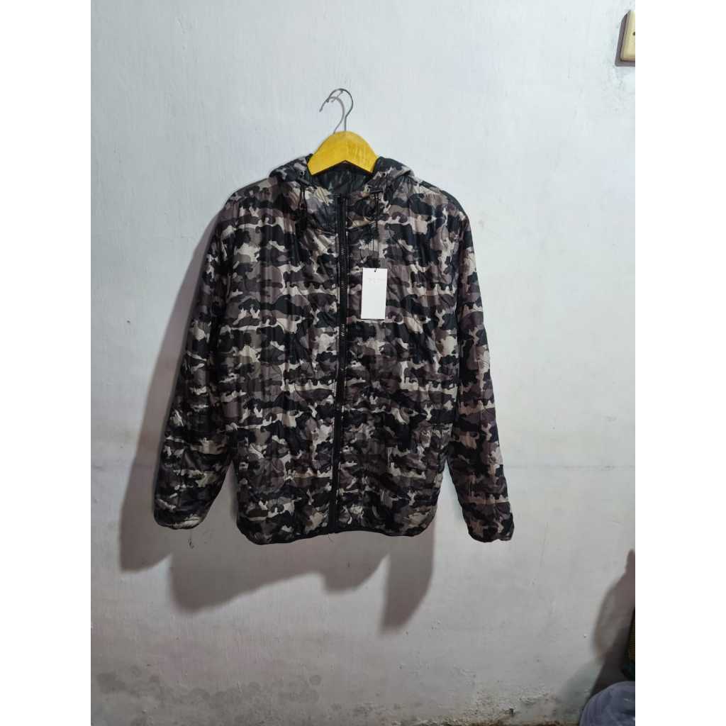 Uniqlo GU gemelembung bulang jacket