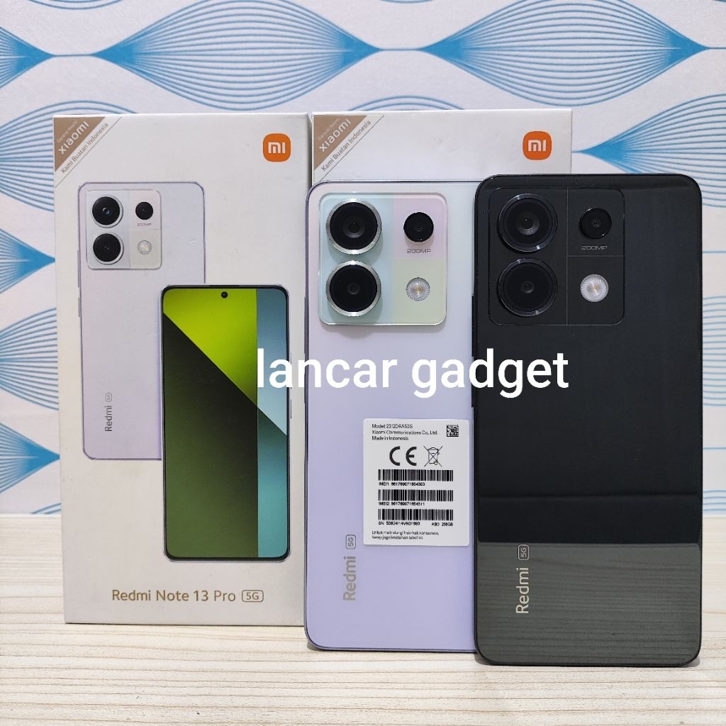 XIAOMI REDMI NOTE 13 PRO 5G 8/256GB & 12/512GB SECOND