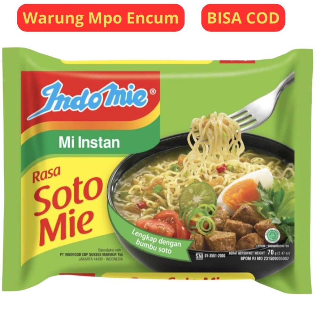 

Indomie Soto / Indomie Soto Mie / Mie Rebus