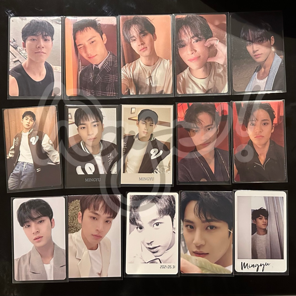 PC Official Mingyu Dicon Caratland IRH STF Carver FML Seventeen SVT