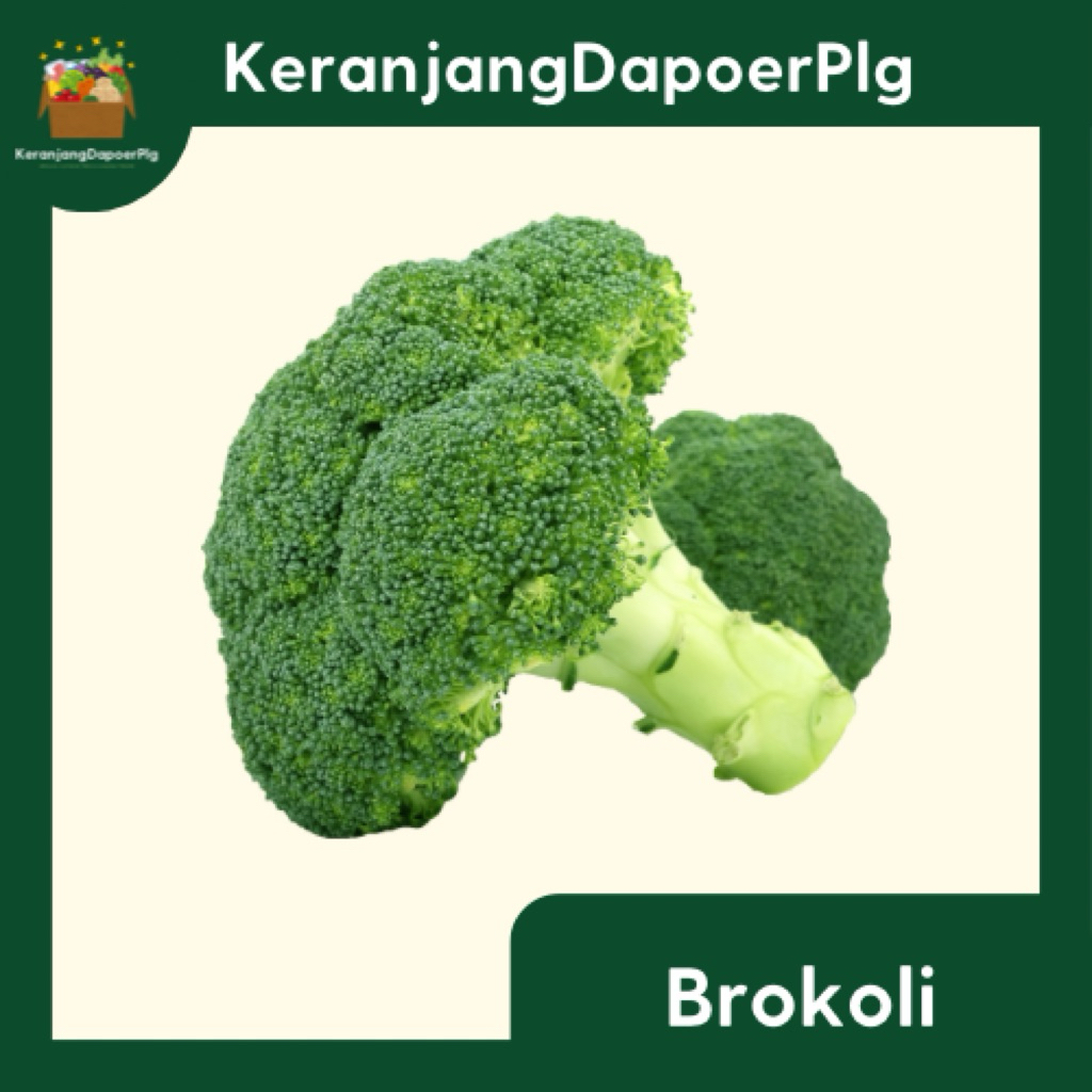 

BROKOLI 250 GRAM - KERANJANG DAPOER PALEMBANG