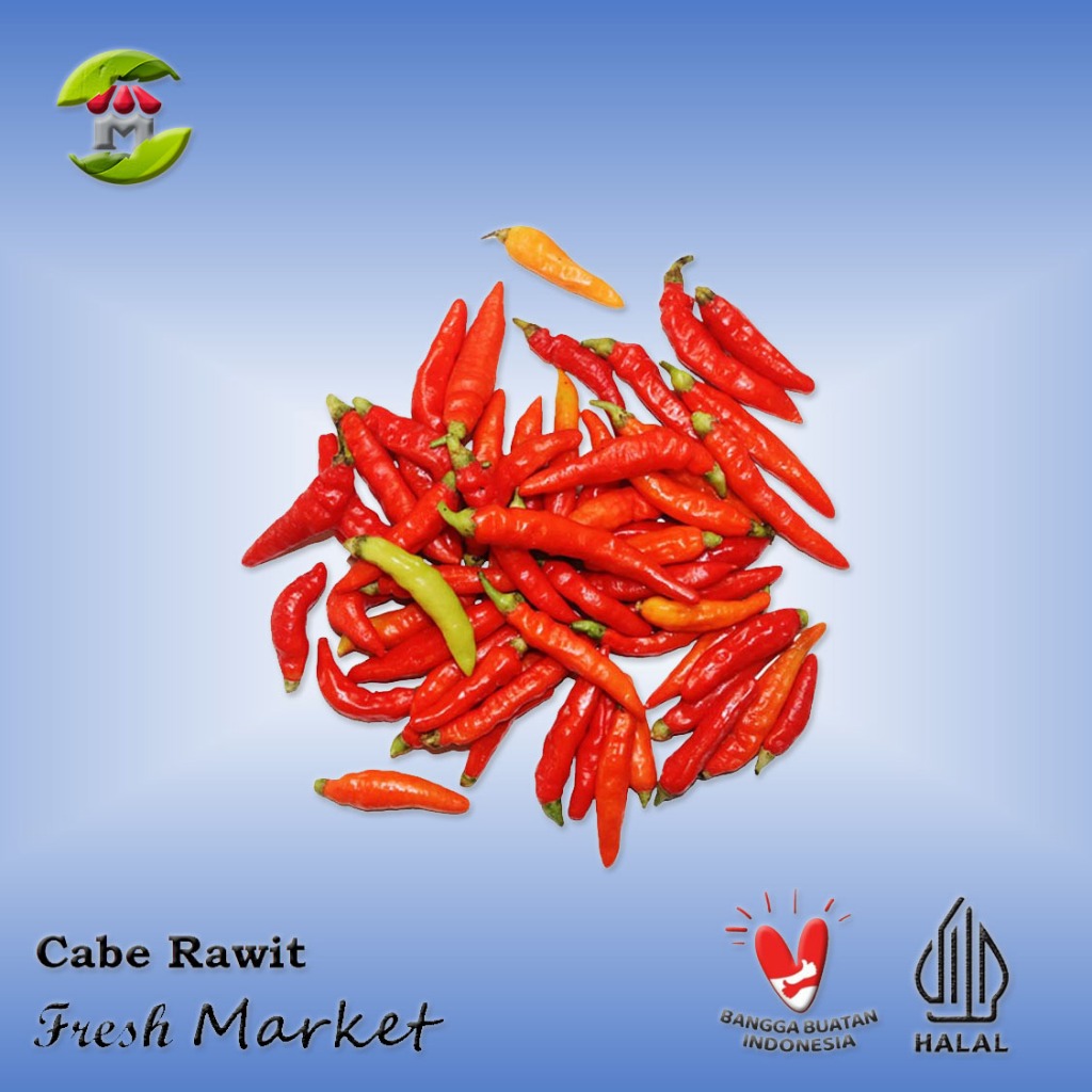 

[BOGOR] Cabe Rawit Merah Pack 250gr