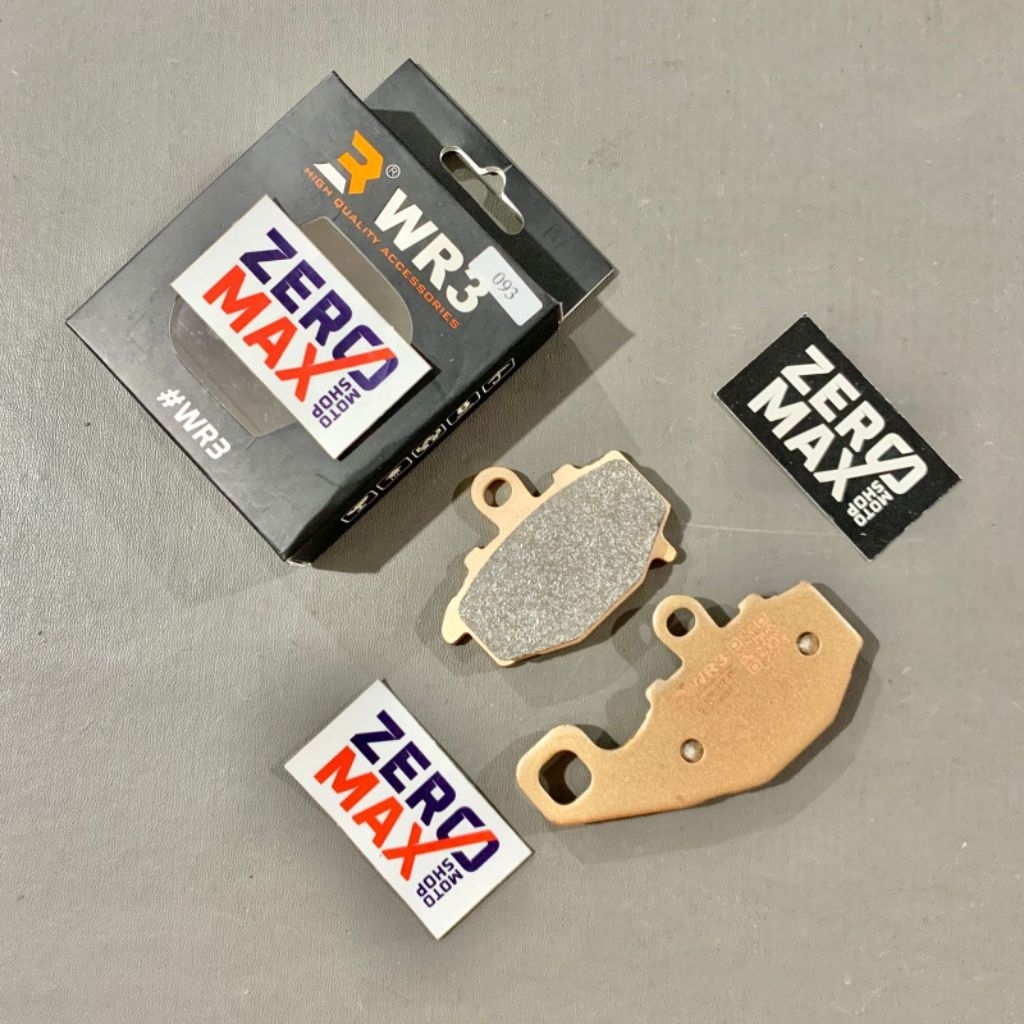 Kampas Rem Belakang WR3 Sintered ER6 ER6N ER6F ER-6N ER-6F Original