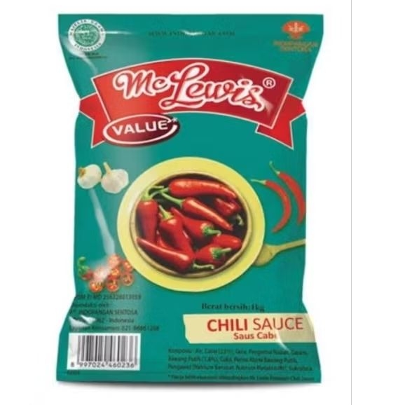 

MC Lewis Chili Sauce Value Pack 1 Kg