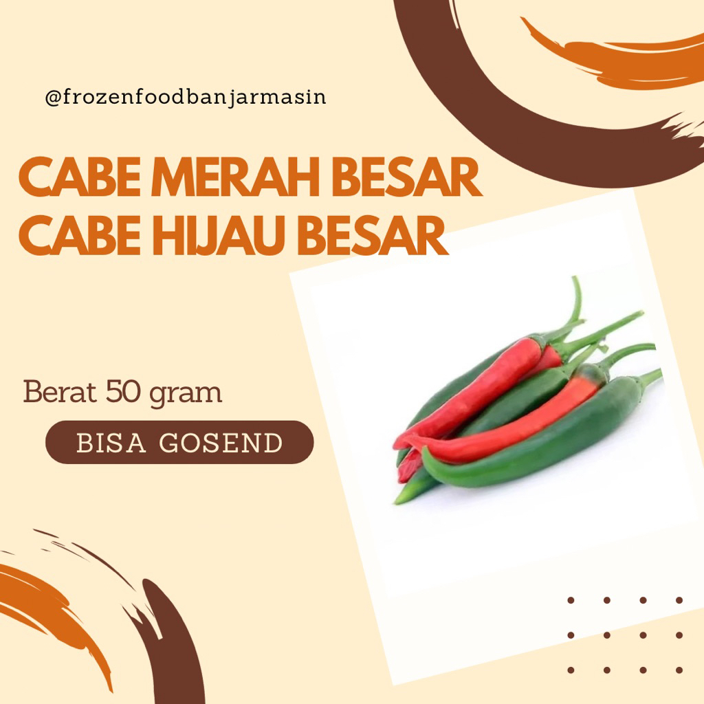 

CABE MERAH | CABE HIJAU | LOMBOK | Frozen Food Banjarmasin