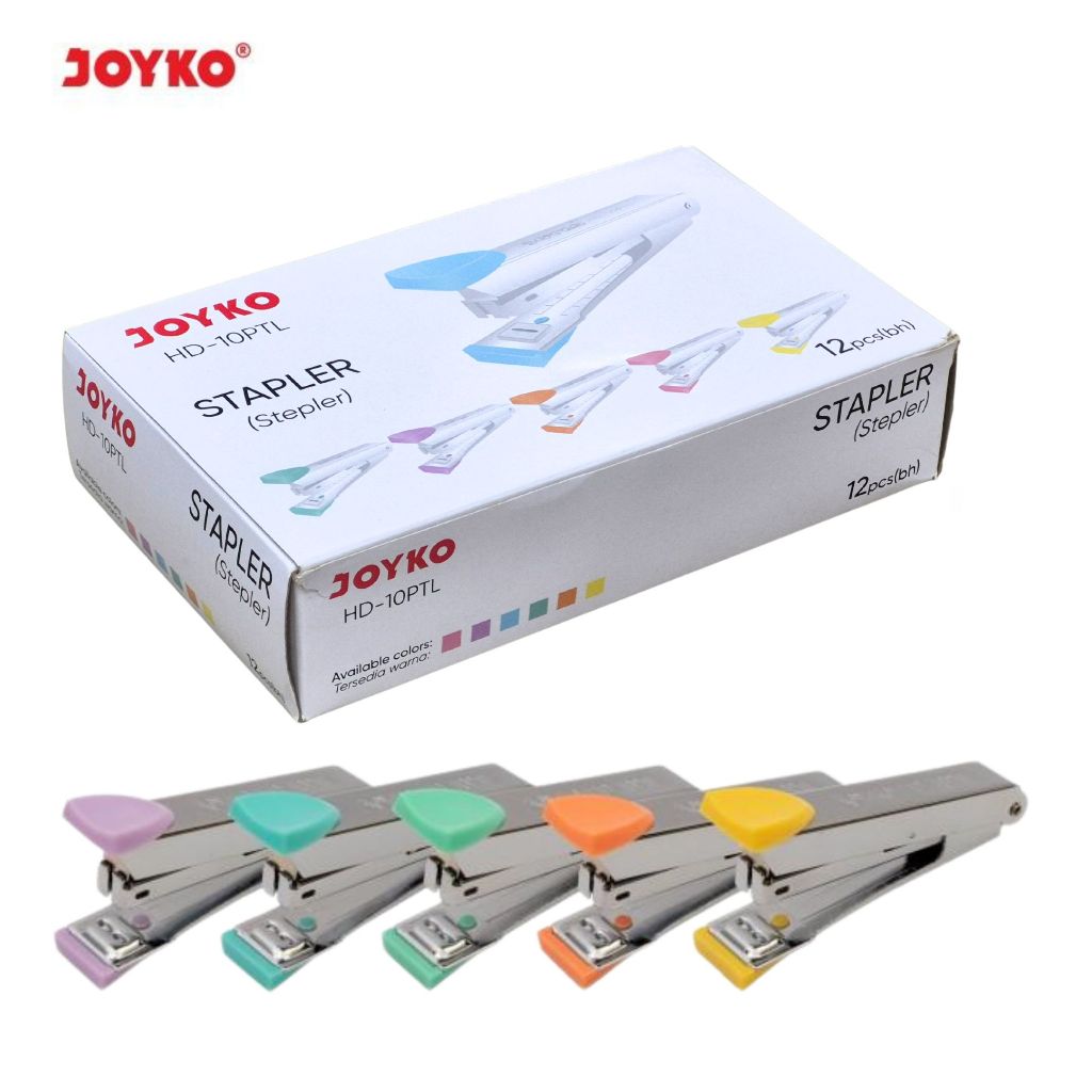 

[1 LSN / 12 PCS] Stapler Stepler Jepretan Joyko HD-10PTL