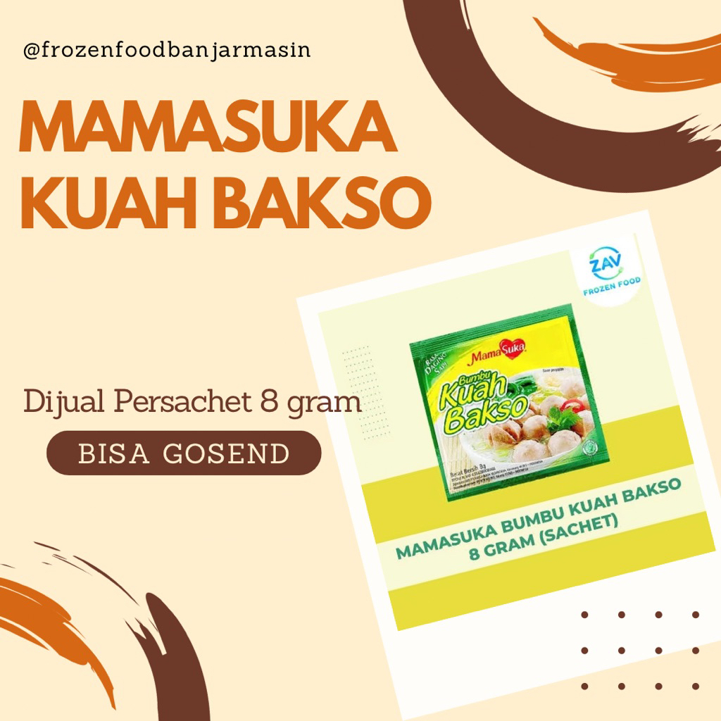 

Kuah Bakso Mamasuka | Bumbu Kuah Bakso | Frozen Food Banjarmasin
