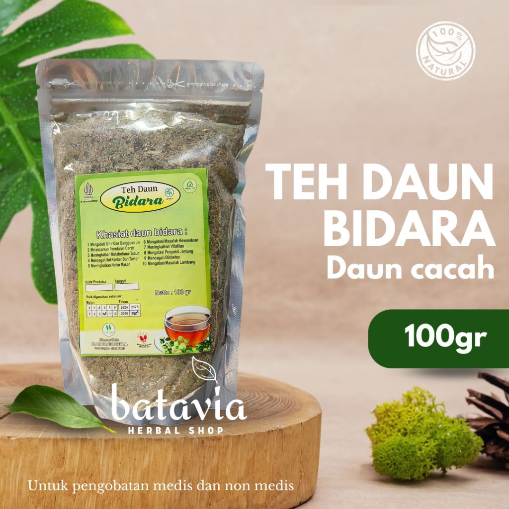 

Teh daun bidara murni dan asli 100% - 100gr