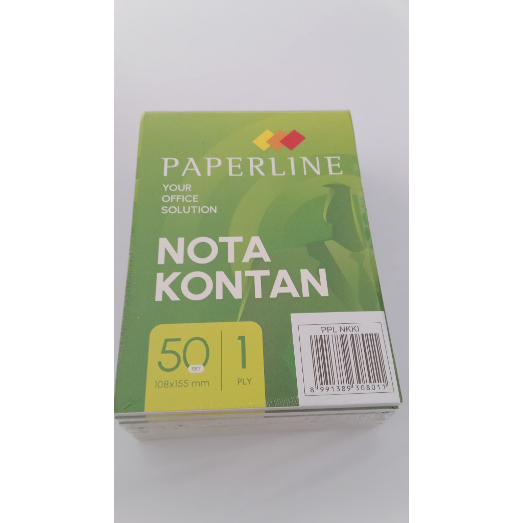 

Nota kontan PAPERLINE sedang
