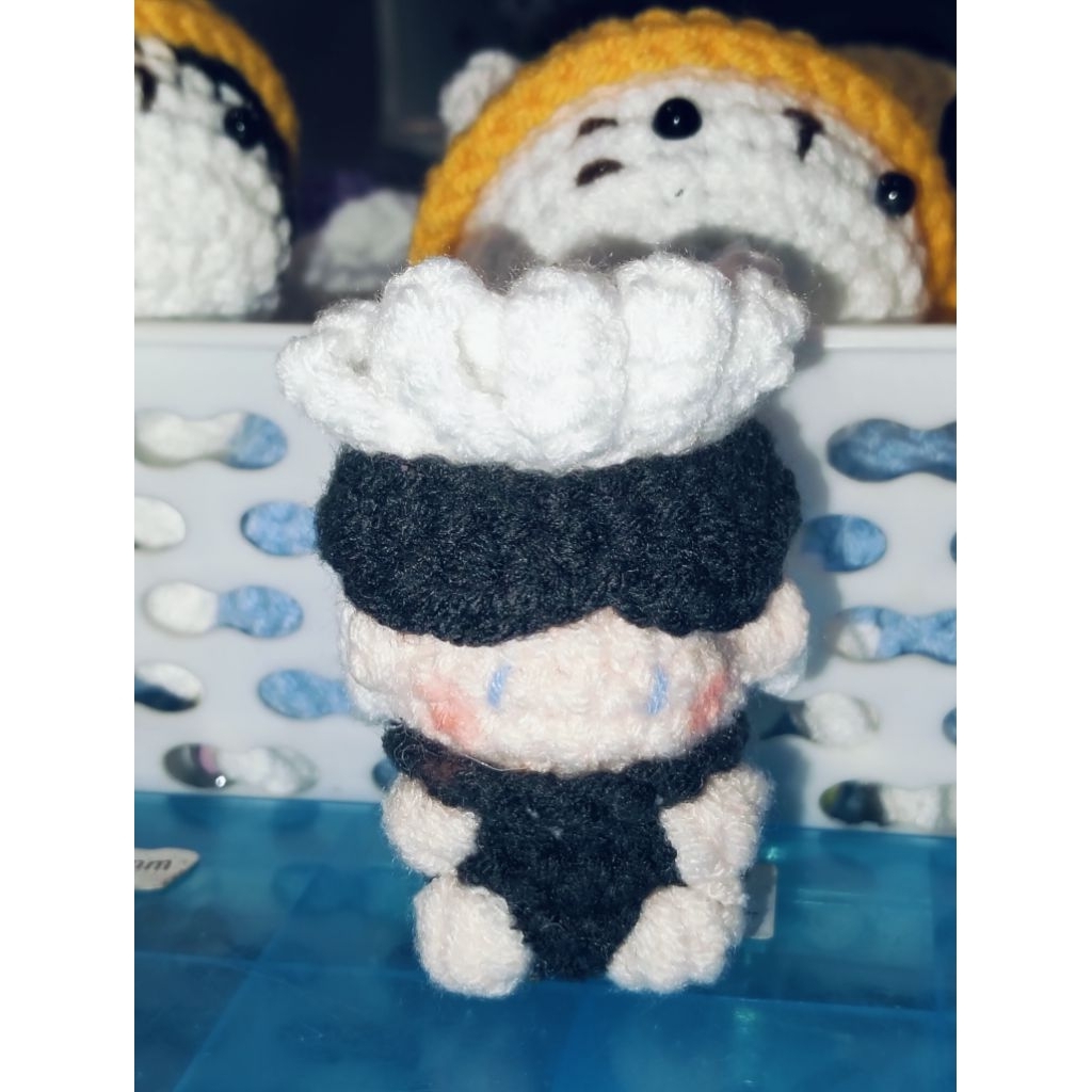 Keychain Gojo / Amigurumi Gojo
