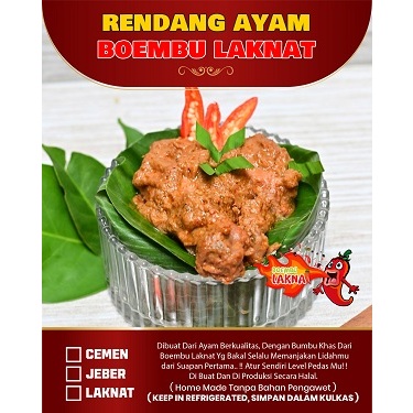 

RENDANG AYAM BOEMBU DOWER | INSTAN VACUM | PEDES MANTUL - 750