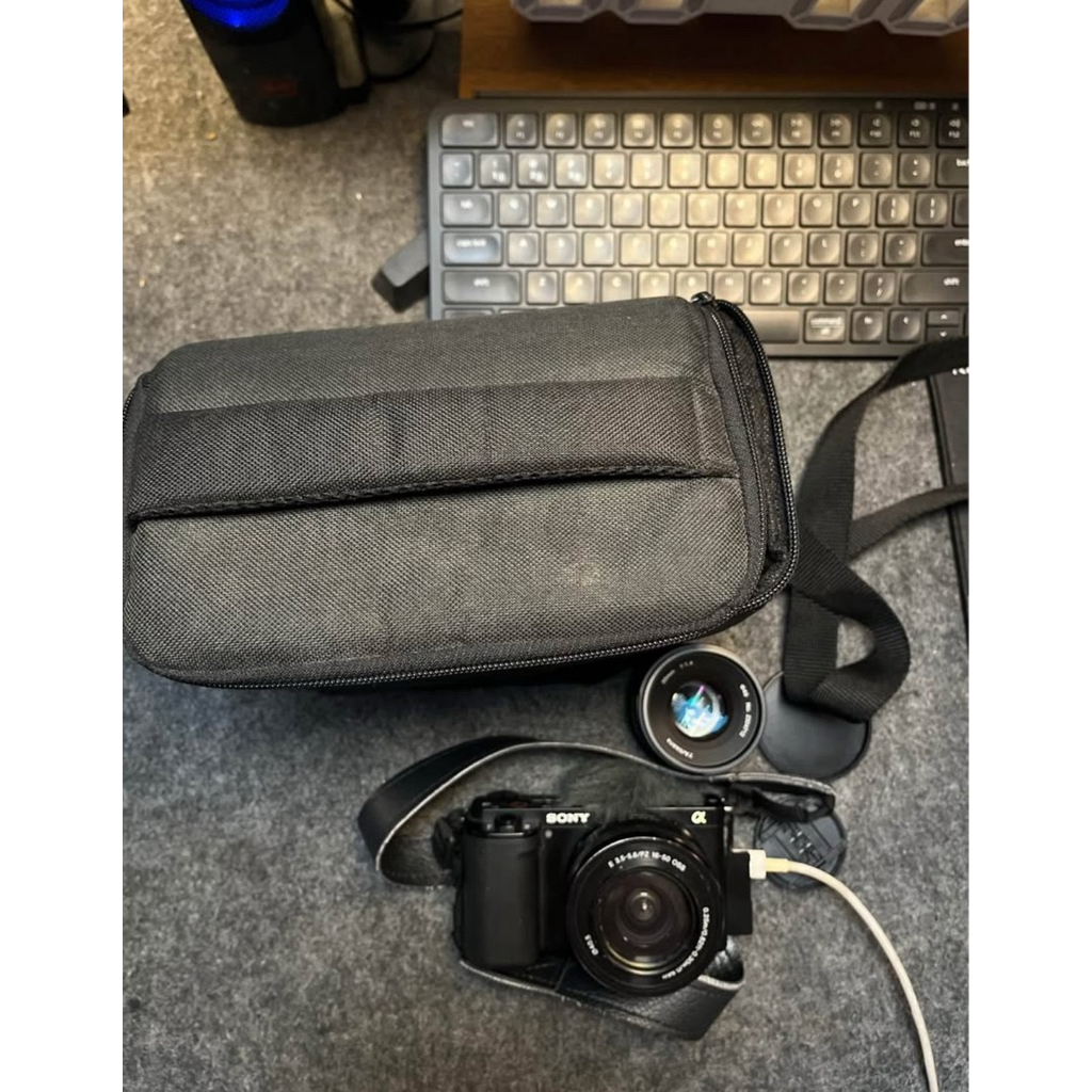 Sony Zve-10 + lensa Artisans7 f1.4 50mm bonus tas