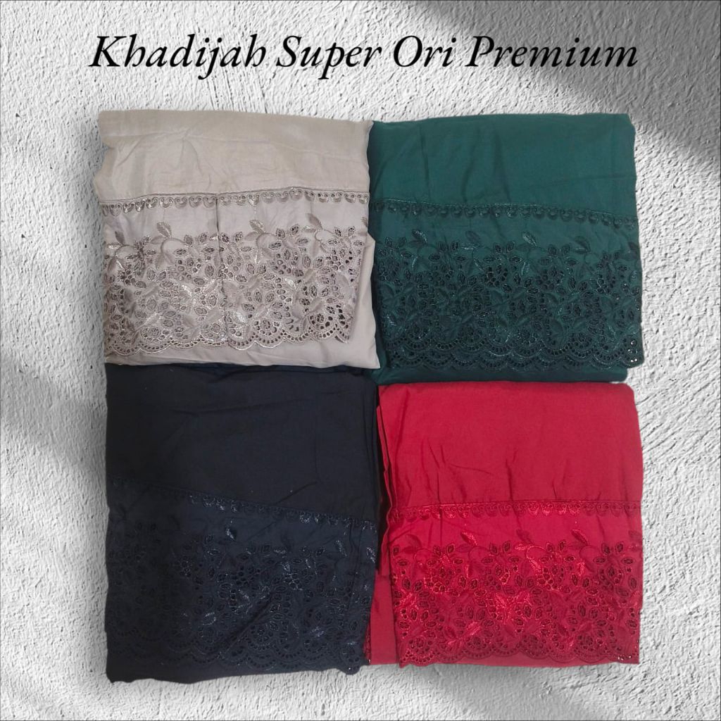 Mukena Khadijah Premium Ori