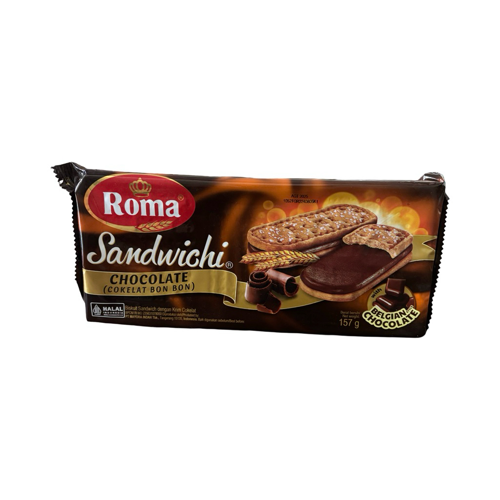 

Roma sandwich coklat 157gr