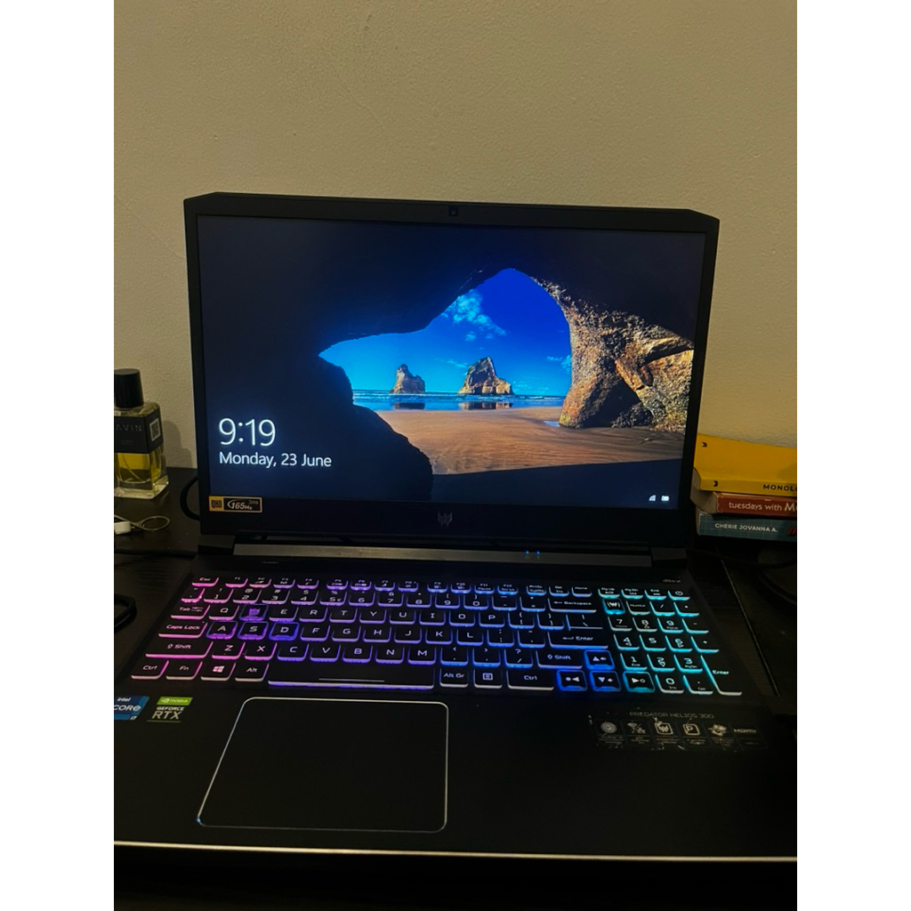 Acer Predator Helios 300 I7 RTX 3060 ram 32gb dual slot