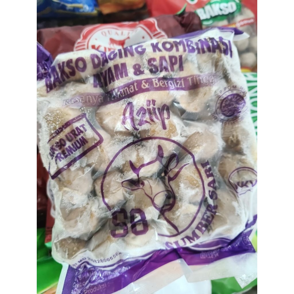 

Aziip Bakso Kombinasi Ayam & Sapi Isi 50 – 500gr