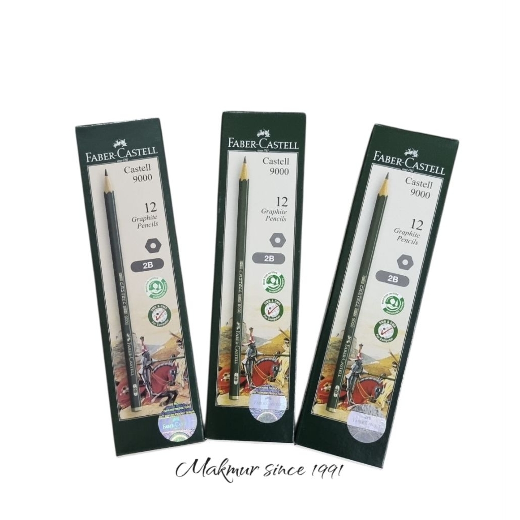 

Pensil/Pencil Faber Castell 2B ORIGINAL