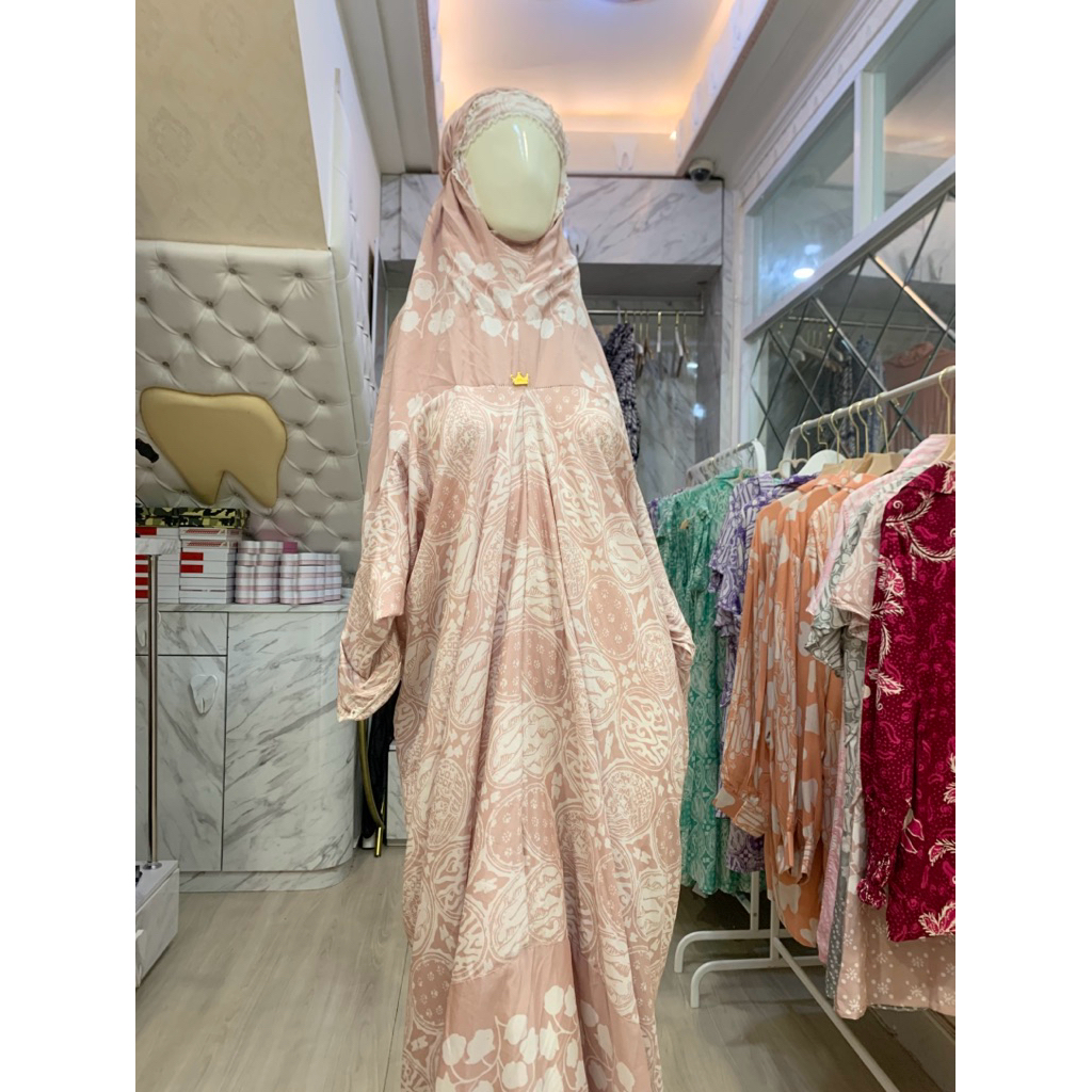 MUKENA TERUSAN BATIK PREMIUM BY IMU BOUTIQUE