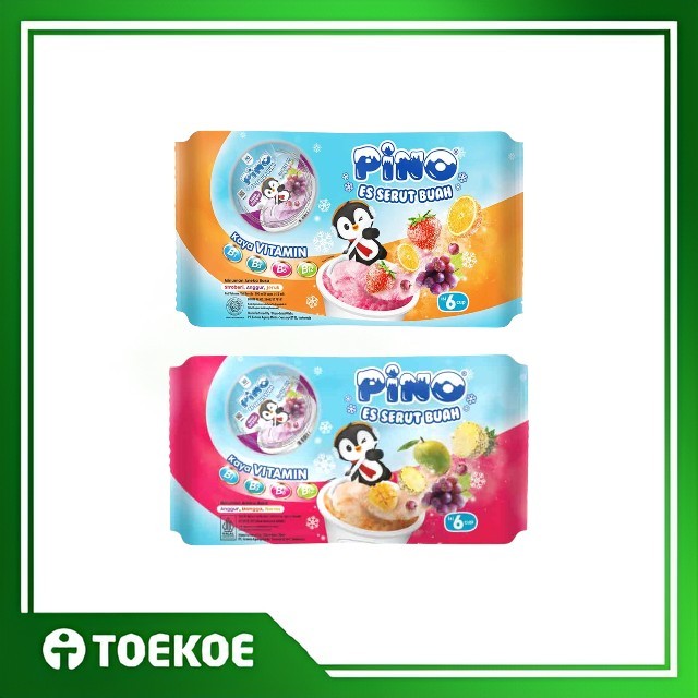 

TOEKOE Pino Es Serut Buah (1 Bag Isi 6 Cup)