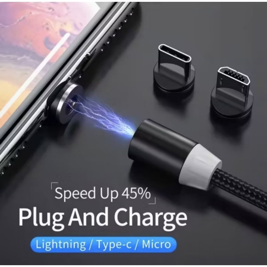 Kabel data charger magnet magnetic micro usb / type C