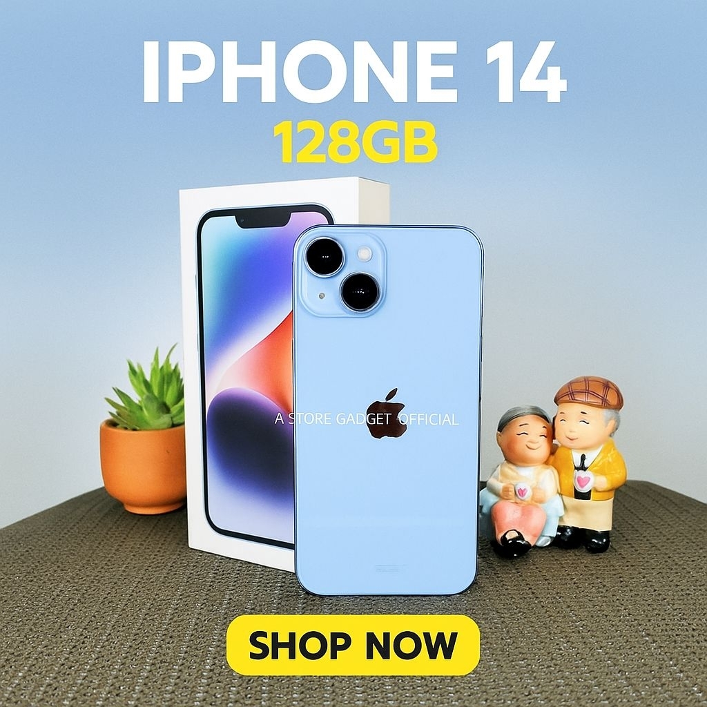 iP APPLE 14 128GB RESMI INDO