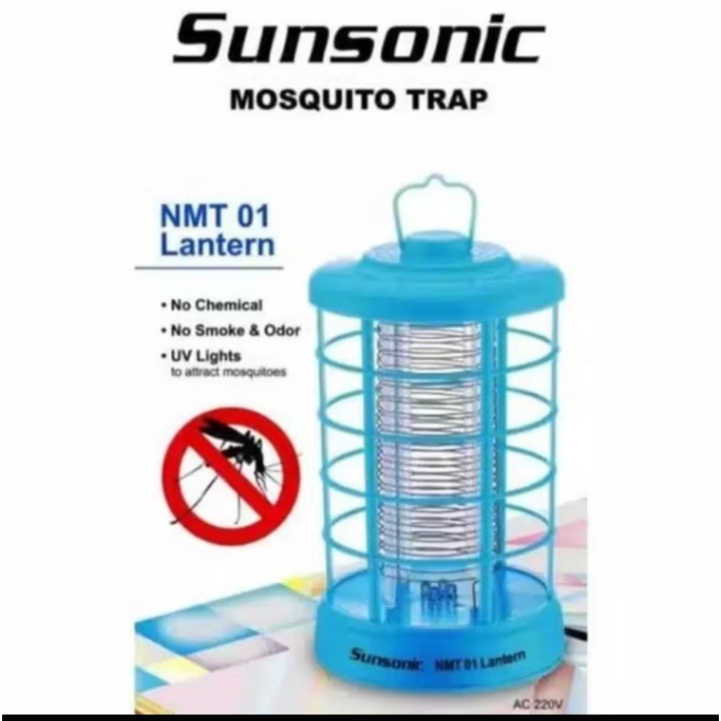 Sunsonic Mosquito Trap Lantern/ Perangkap Nyamuk Sunsonic NMT 01/ Lampu Uv Pembasmi Nyamuk
