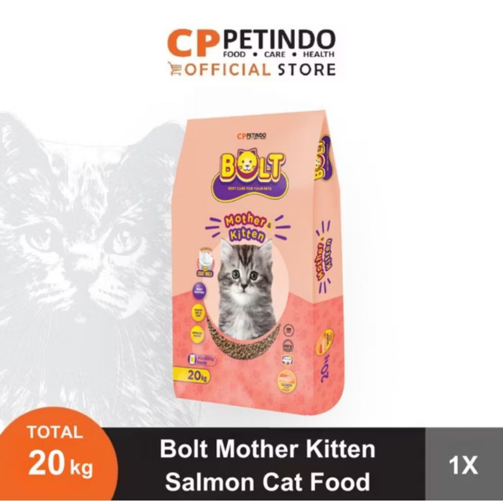 Bolt Salmon Kitten 20kg