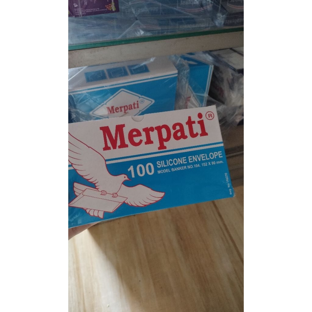 

APLOP MERPATI ISI 100 WARNA PUTIH UKURAN 152x90 mm