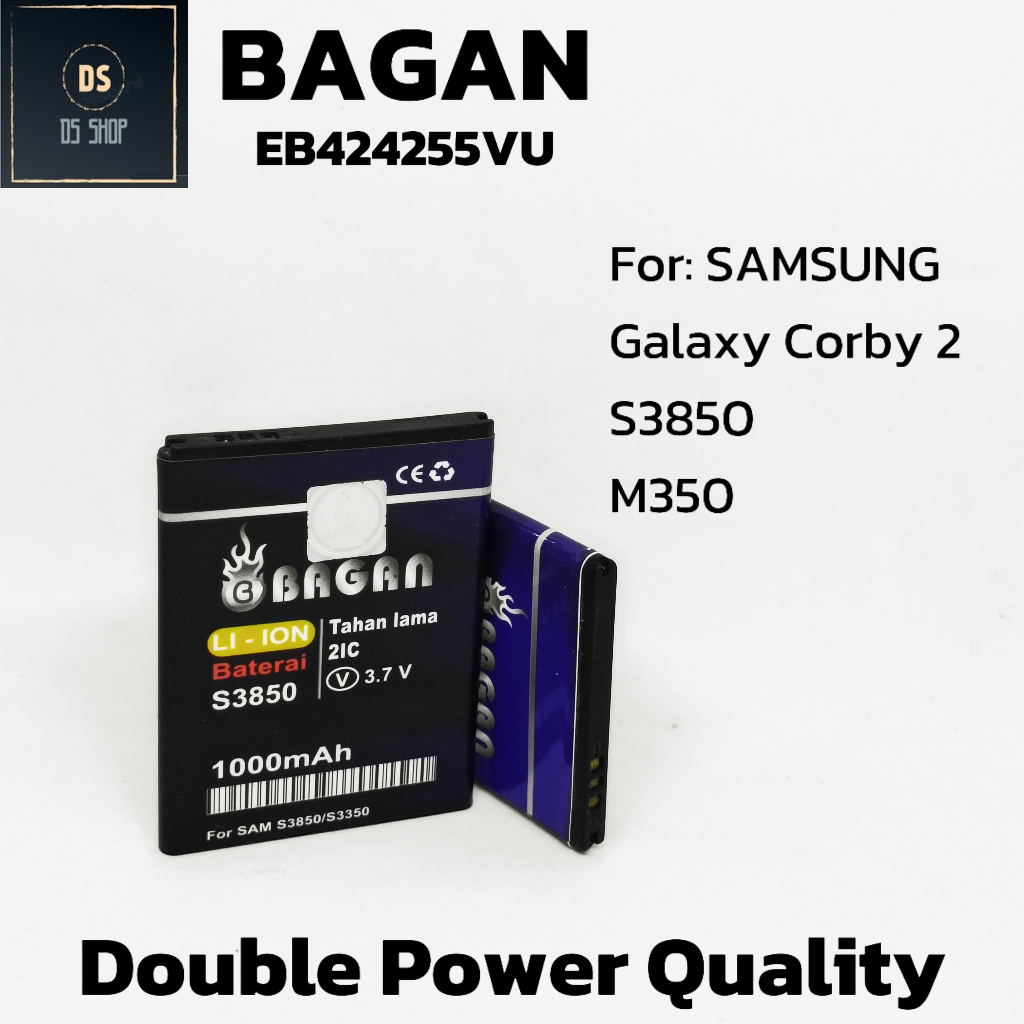 Baterai Samsung Corby 2 S3850 Samsung Galaxy Seek M350 Samsung GT-C5530  Samsung SGH-T369 EB424255VA