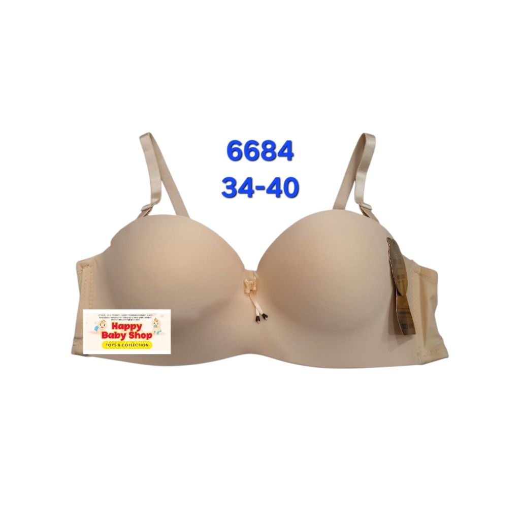 BH Bra Wanita Breitex 6684 warna krem