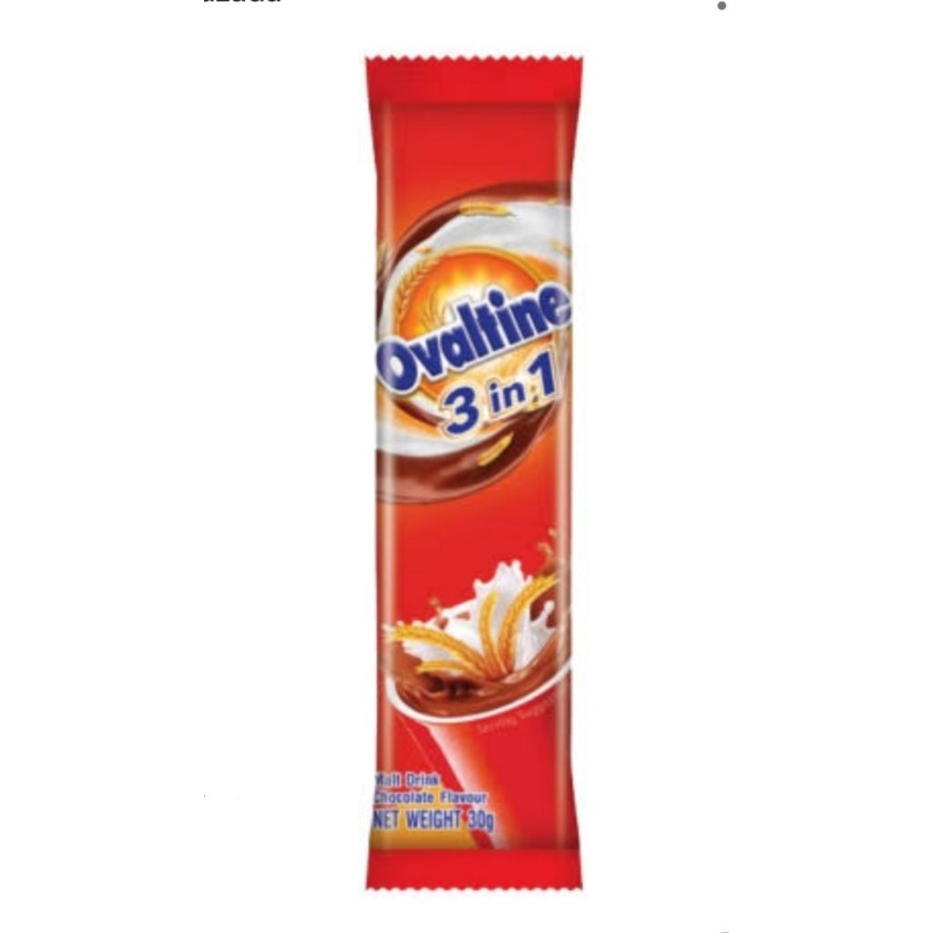 

Ovaltine 3 in 1 sachet 33g choco malt drink dengan susu