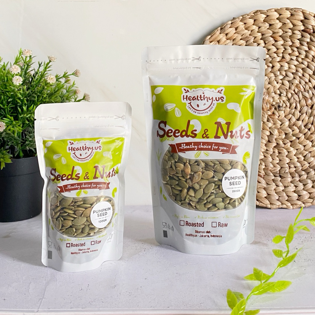 

Biji Labu Panggang / Roasted Pumpkin Seed 100gr-250gr