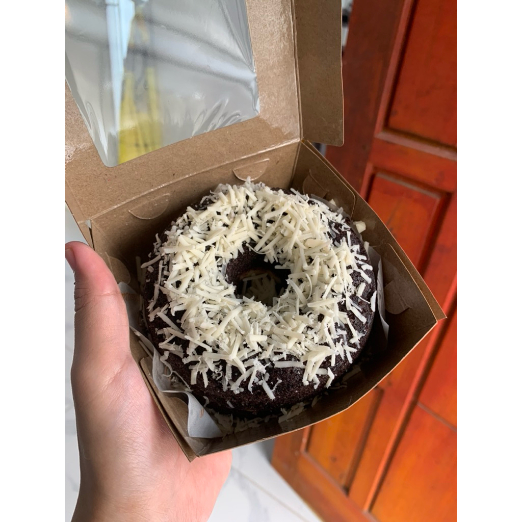 

bolu ketan hitam keju lumer