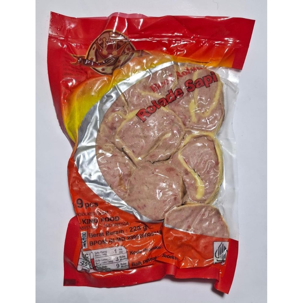 

Rolade Sapi 225gr Kingfood