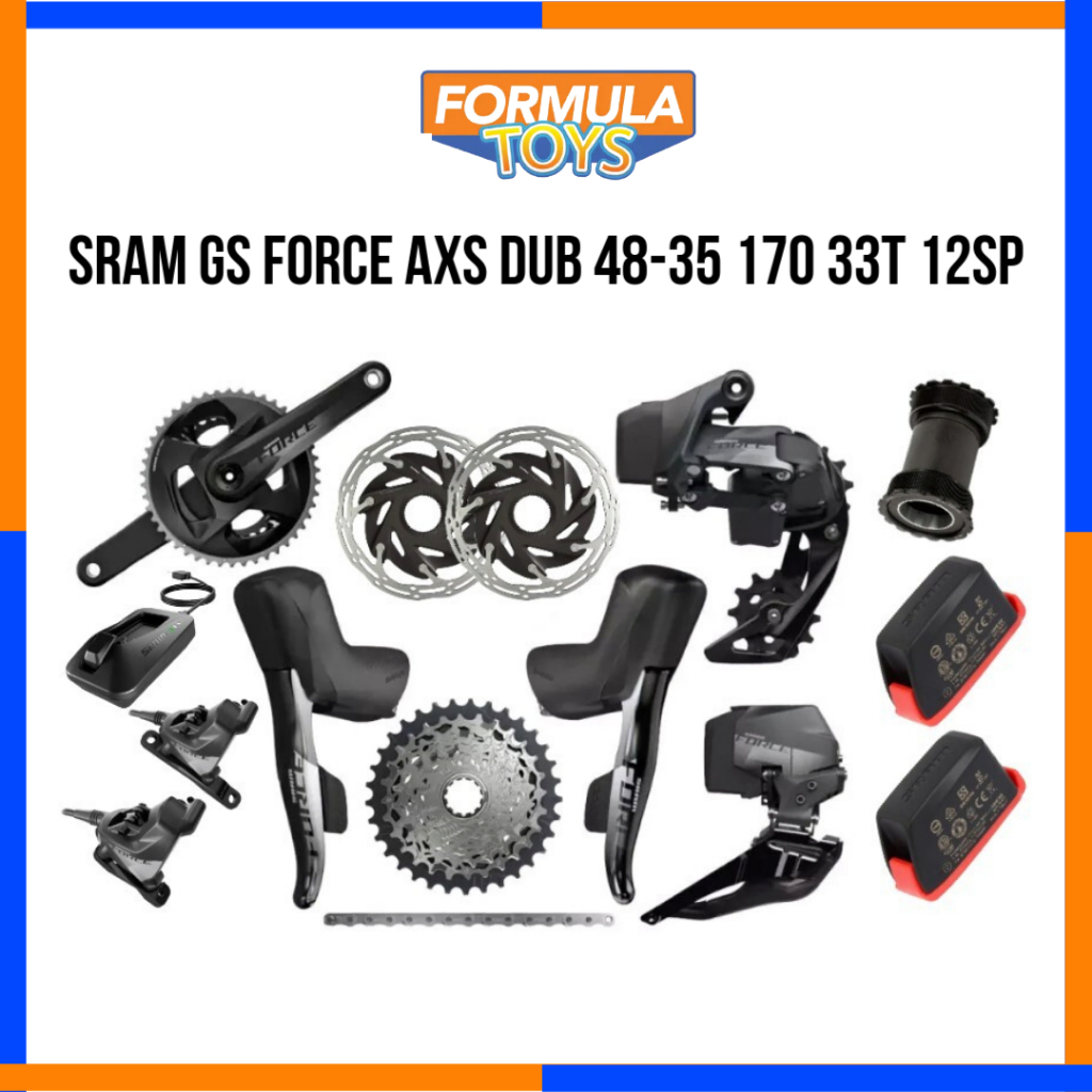 GROUPSET SRAM GS FORCE AXS DUB 48-35 170 33T 12SP