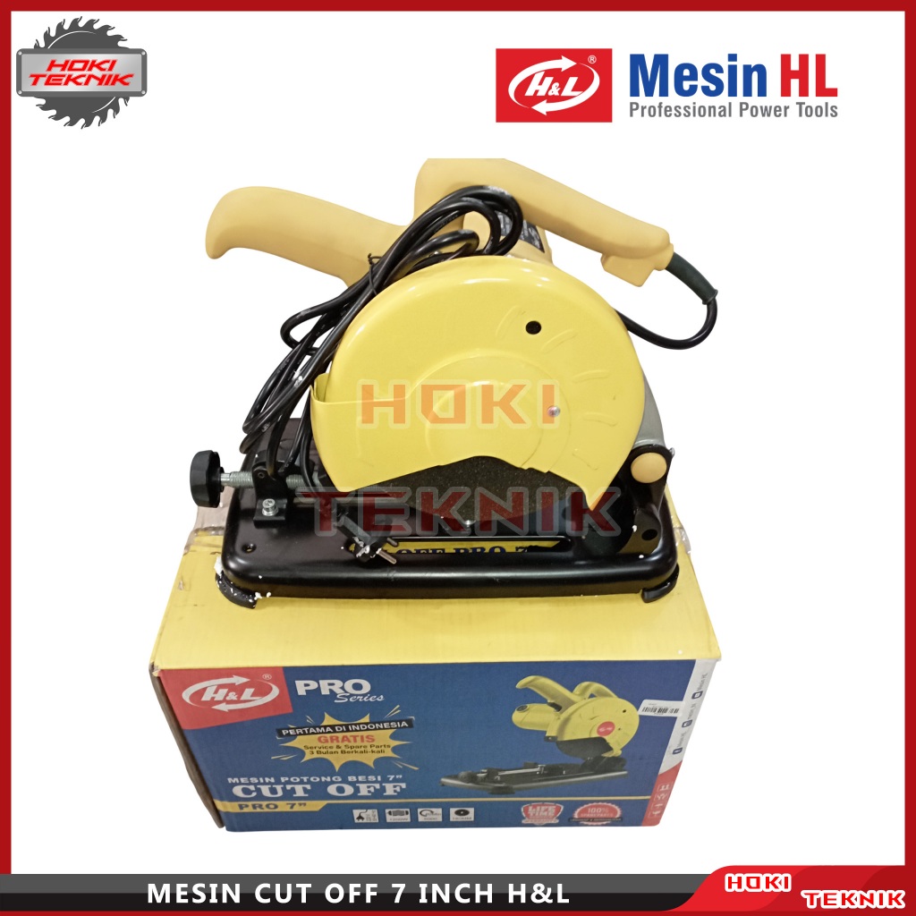 HL PRO Mesin Cut Off 7 inch H&L Mesin Potong Besi 7 inch