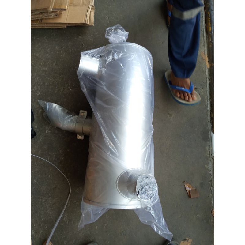 muffler sh 200-5, Sh 210-5, Sh 210-6, knalpot Sh 200-5, Sh 210-5, Sh 210-6. Sumitomo
