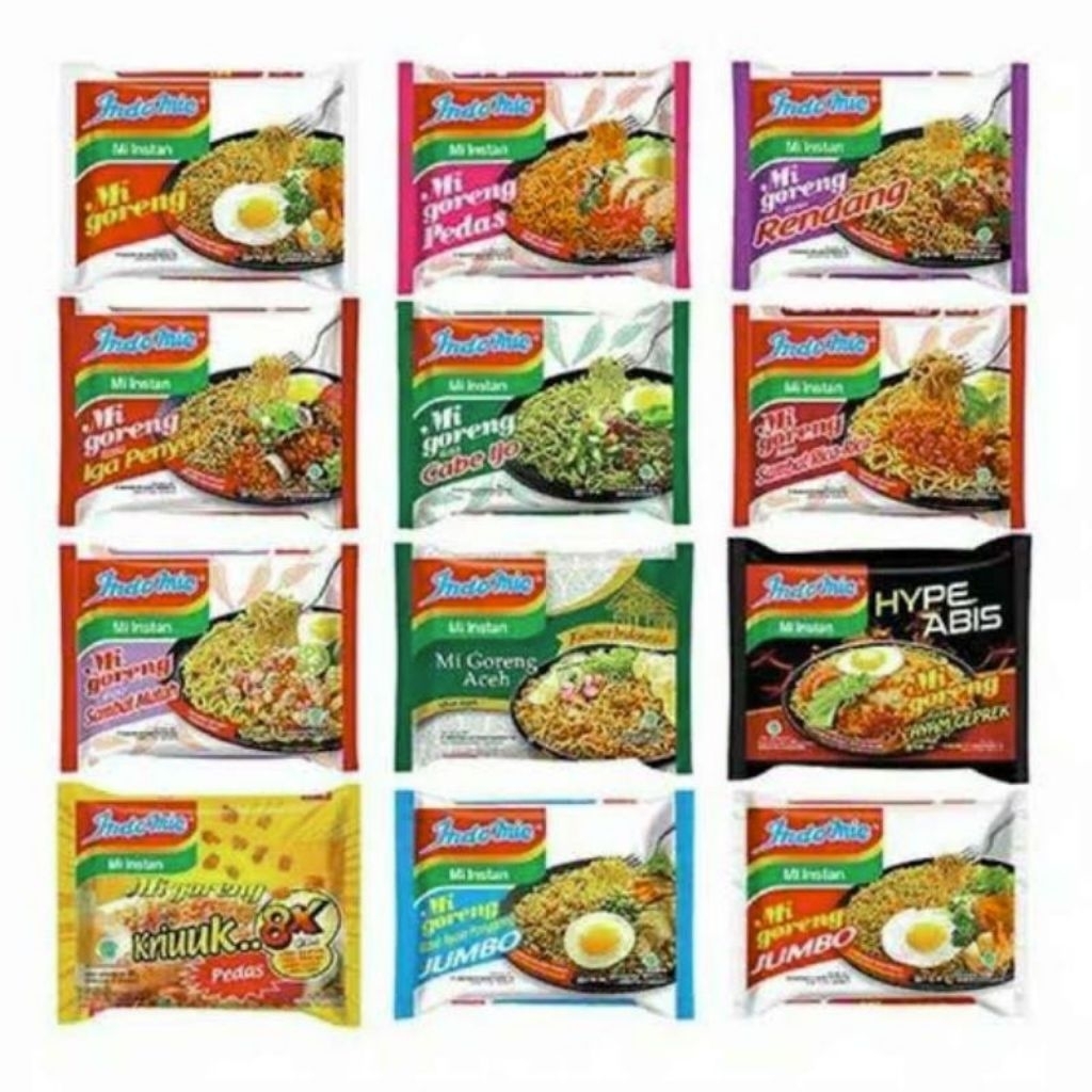 

Grosir Indomie All Varian Indofood