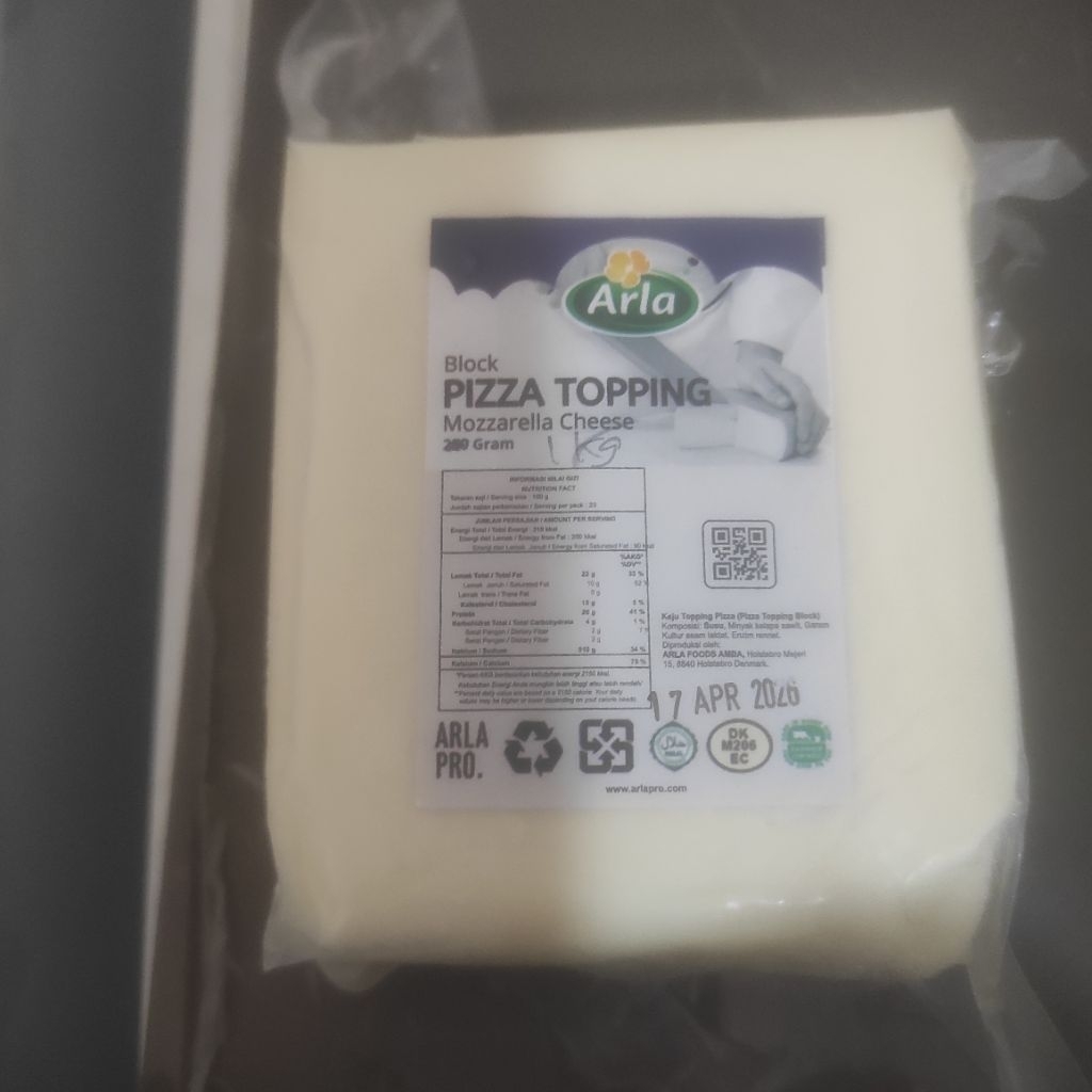 

mozarella arla 1000g