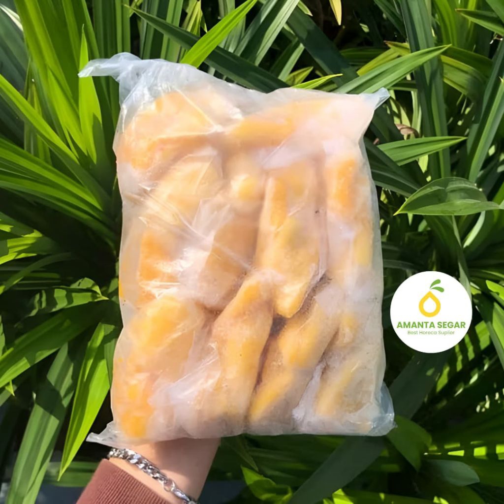 

Buah Nangka Madu Frozen 1kg Isi 10pcs x 100 gr | Nangka Madu Kupas Tanpa Biji Frozen Bogor