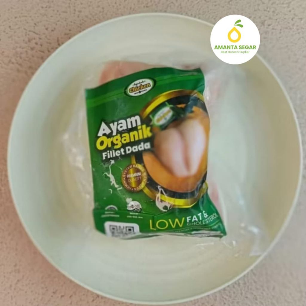 

Amanta Segar Bogor | Fillet Dada Ayam Organik Probiotik Berkah Chicken Bogor Telah Bersertifikat Organik 500 gr
