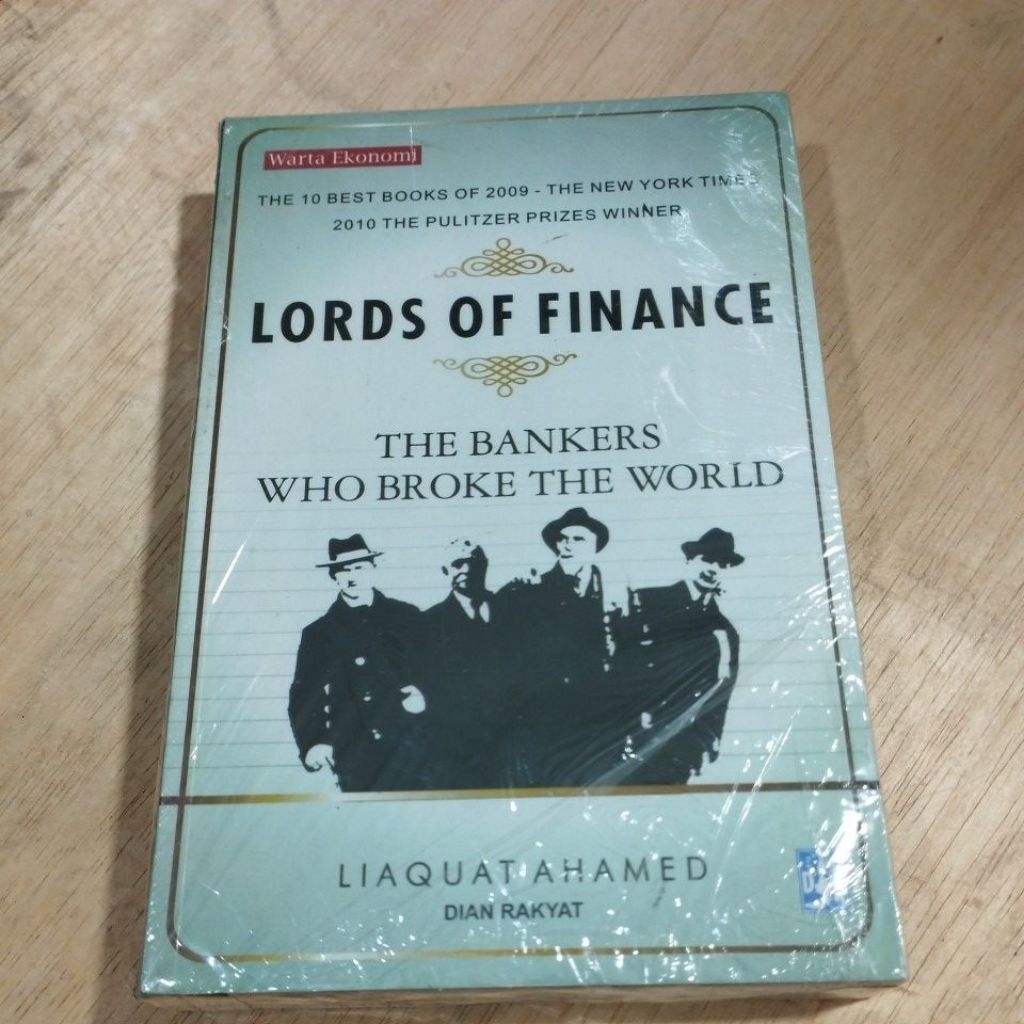 Buku Original Lords Of Finance The Bankers Who Broke The World