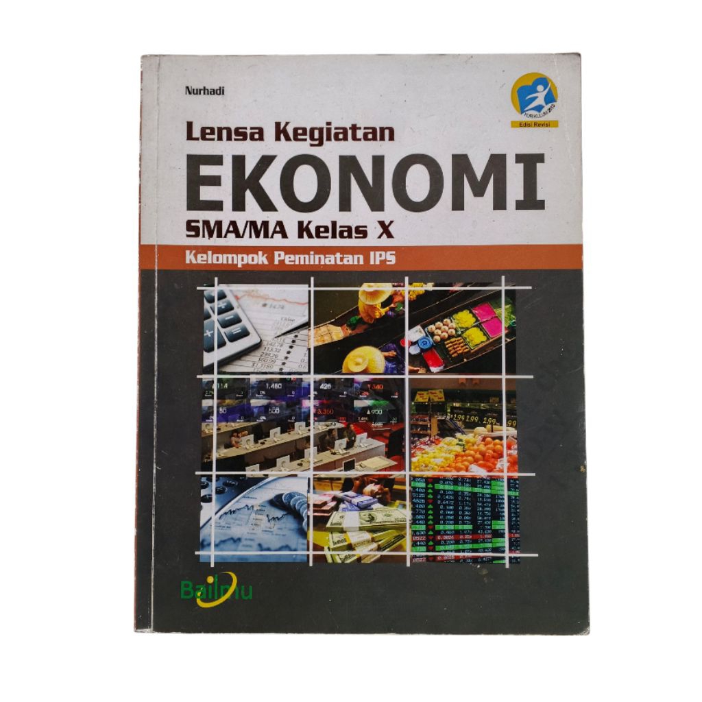 BUKU BAILMU EKONOMI ORIGINAL SMA/MA KELAS 1/10 MURAH