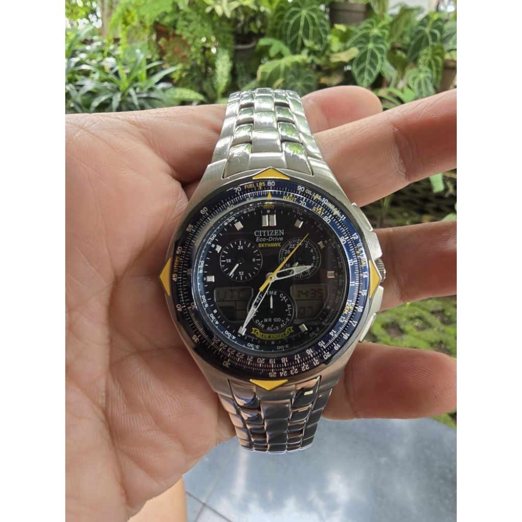 Citizen eco drive skyhawk JR3080-51L