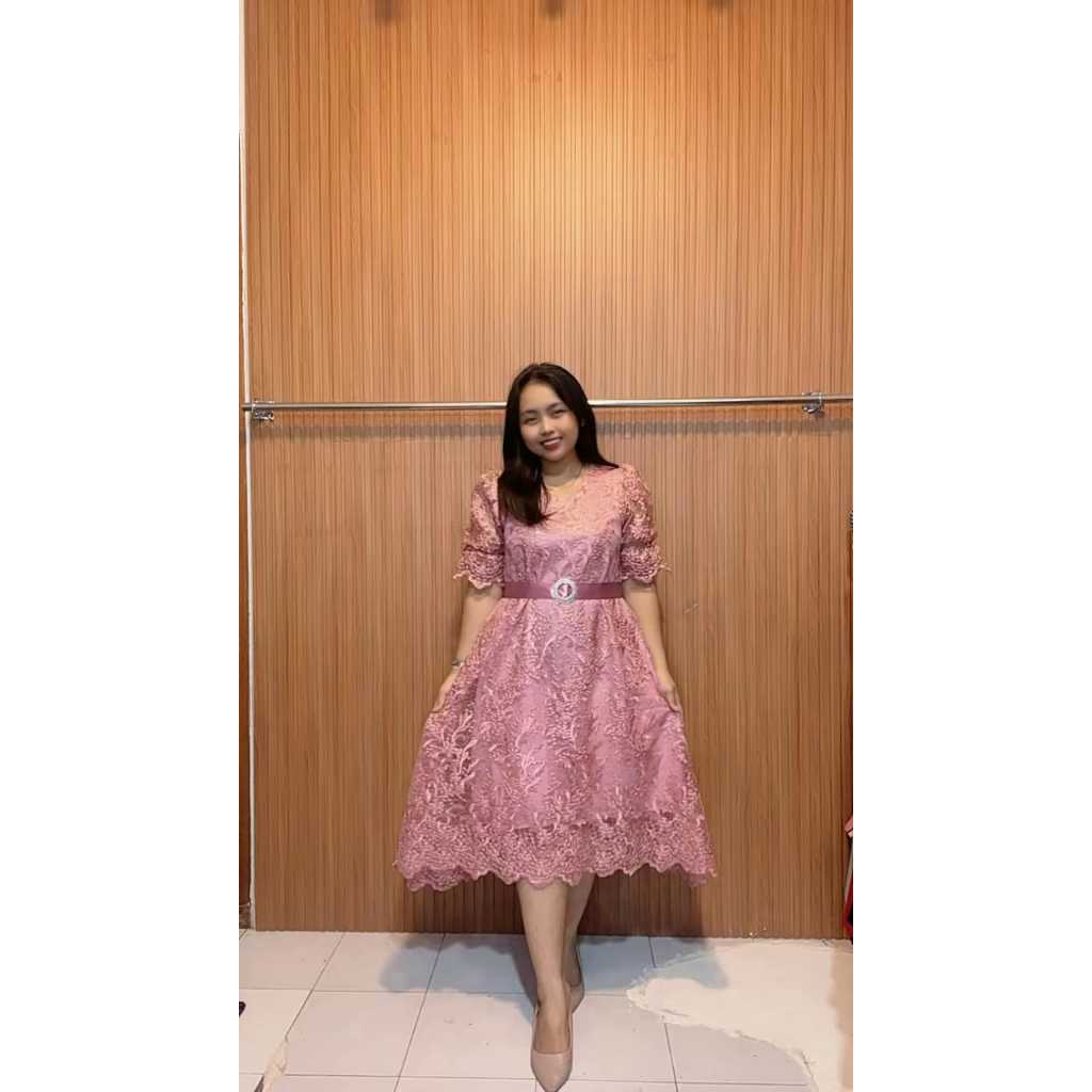 3G style _Dres Pita Ring tile bordir spangel gliter dalaman furing